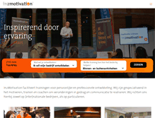 Tablet Screenshot of in2motivation.nl